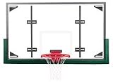 42 x 72 Rectangular Steel Frame Glass Conversion Basketball Backboard with Adapter Kit