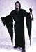 Scream Stalker Ghost Face Dripping Bloody Bleeding Mask and Adult Scary Movie Complete Halloween Costume with Robe