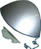 indesit silver door handle c00076583