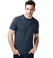 XXXL North Coast Pure Cotton Fine Striped T-Shirt