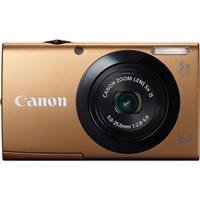 Canon PowerShot A3400 IS 16.0 MP Digital Camera with 5x Optical Image Stabilized Zoom 28mm Wide-Angle Lens with 720p HD Video Recording and 3.0-Inch Touch Panel LCD (Gold)