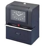 Automatic Time Clock, Month/Date/AM/PM/Minutes, Charcoal