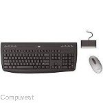 HP Wireless Keyboard and Mouse - Keyboard - wireless - RF - mouse - USB wireless receiver