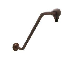 bronze pipe shower raise gooseneck antique arm head