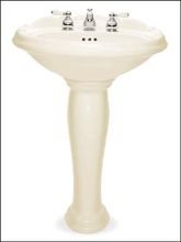 Bathroom Sink Pedestal by American Standard - 0211.100 in Bone