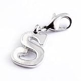 Charms Anhänger für Bettelarmband Buchstabe S