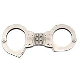 Universal Hinged Nickel Handcuff - Handcuffs - Handcuffs
