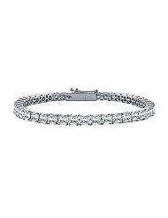 Diamond Tennis Bracelet : Platinum - 5.00 CT Diamonds
