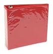 Dakota Designs 2LKC2 View Binder, D-Ring, 3 In, Red, PK6