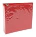 Dakota Designs 2LKC2 View Binder, D-Ring, 3 In, Red, PK6