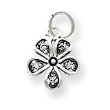 Sterling Silver Flower Charm