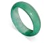 5 MM Green Agate Band Gemstone Ring