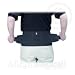 When you do a lot of heavy lifting or have a back injury, you may already know the importance of protecting your back with an industrial belt. We have taken the industrial belt to the next level by combining our popular CorFit lumbosacral belt with internal suspenders. It s simply a truism based on the high quality of its durable components and construction, coupled with careful attention to fit and comfort. Our CorFit patented fitting system allows us to create belts proportionally sized in height and length to provide taller belts for larger people and smaller belts for petites and children. It s the belt that fits everyone. The internal suspenders fasten comfortably around your waist to hold the belt in the proper position and prevent the belt from "creeping up," even when you are working above your head. By eliminating the need for shoulder suspenders, this belt is not only more comfortable than one with suspenders but also safer, particularly when working around moving parts. When your belt fits correctly, it delivers lumbosacral back support that helps prevent and relieve lower back pain resulting from muscle strain and spasms. The CorFit s upward and inward pressure supports the entire abdominal region to supplement stretched or weakened abdominal muscles and reduce stress on the lower back. By limiting the motion of muscles and ligaments, its support also helps improve posture and serves as a reminder to use proper lifting techniques. This belt is so comfortable you ll look forward to wearing it. The plush elastic back panel is made with flexible posterior stays; adjustable double side pulls provide superior, customized abdominal compression. Wicking material draws moisture away, helping you stay cooler; the soft, CorEdge finish around both the top and bottom edges adds comfort without binding or irritation. The ultra-durable front panels, which close with a hook-and-loop fastener add extra support and ensure long use. Made of cotton and polyurethane foam.