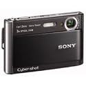 Sony Cybershot DSC-T70 8.1MP Digital Camera with 3x Optical Zoom with Super Steady Shot Image Stabilization (Black)