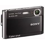 Sony Cybershot DSC-T70 8.1MP Digital Camera with 3x Optical Zoom with Super Steady Shot Image Stabilization (Black) Image