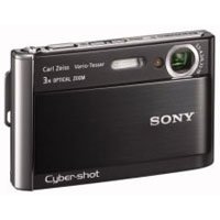 Sony Cybershot DSC-T70 8.1MP Digital Camera with 3x Optical Zoom with Super Steady Shot Image Stabilization (Black)