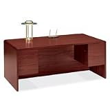 The Hon 10600 2/2 Dbl-ped Desk 72w Mahogan Ea - Model 335016