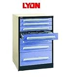 Lyon Counter Height Modular Storage Drawer Cabinet