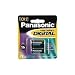 Panasonic 3-Volt Photo Lithium Cylinder 3000mAh Battery (CR2PA2B) (CR-2PA2B)