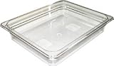 Cambro Clear Food Pan, Full Size (12-3/4 x 20-7/8) - 2-1/2