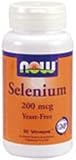 Selenium Yeast Free 200 mcg 90 Caps NOW Foods