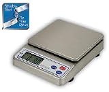 Detecto PS-11 Stainless Steel Portion Control Food Scale, 11 lb / 5000 g x 0.1 oz / 2 g