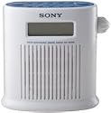Sony ICFS79W AM/FM/Weather Band Digital Tuner Shower Radio