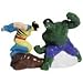 Westland Giftware Magnetic Ceramic Salt and Pepper Shaker Set, The Incredible Hulk Vs. Wolverine, Multicolor