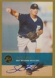 Shane Hearns, West Michigan Whitecaps - Mariners Affiliate Autographed Card