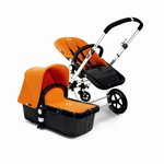Bugaboo Cameleon Stroller - Dark Grey Base - Orange Fleece