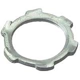Halex Company 1 1/2 Locknut Steel 2/Bg 96195