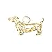 dachshund44 - Dachshund Dog Charm