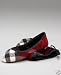 Burberry Cashmere Check Slipper & Bag (Winter Claret, 37)