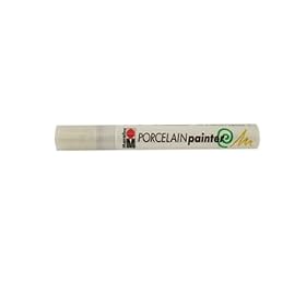 Porcelain Painter Pen - Metallic White (Oven Bake)