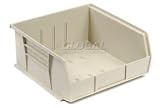 Akro Bins Stacking Bin 16-1/2 X 10-7/8 X 5 Beige. Package of 6
