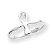 Sterling Silver Ankh Egyptian Cross Toe Ring