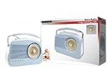 KOENIG Retro Radio blau design am fm empfang 50er