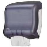 San Jamar T1790TBL Ultrafold Oceans C-Fold And Multi Fold Type Arctic Blue Towel Dispenser