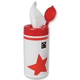 5 Star Office Cleaning Wipes for PC Screens Casings Keyboards [Pack 100]