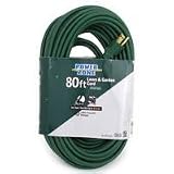 Extension Cord, 80' Green