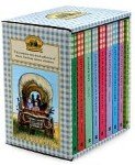 Vintage Little House On The Prairie Nine-Book Set [Blue & White Gingham 1971 BOX SET] (Paperback)