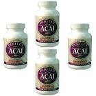 4 ~ Perfect Acai ~ EarthFruits Organic Berry, 120 Capsules Superfood