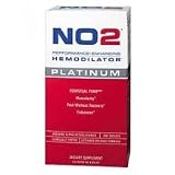 : NO2 Platinum-MRI Performance Enhancing Hemodilator, 180 caplets