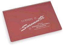Peterson's Scoremaster Baseball / Softball Scorebooks - Set of 3