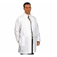 White Swan Uniforms Men's Long White Lab Coat