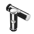 Harley Davidson Willie G.&reg; Skull Hand Grips. Contrasting the chrome sinister skull logo surrounded by "Harley-Davidson&reg;" script, the raised rubber pads add positive grip and comfort for the long haul. Easy-to-install, these grips feature a "glueless" design that allows removal without damage.