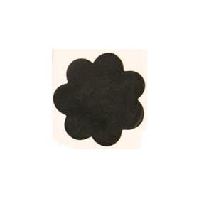 Moyou Self Adhesive Black Fashion Hypo-Allergenic Nipple Covers/Stickers- 2 in a pack (1 Pairs)!!! Waterproof disposable Nipple covers For use with or without your bra, under T-shirts, bikinis, sweaters and outwear. For the smoothest and most discreet look