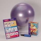 FitBall Exercise Ball 55 CM Purple