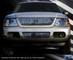 2002-2005 Ford Explorer S.E.S Trims® Stainless Steel Chrome Plated Billet Grille (Main & Bumper Grille)
