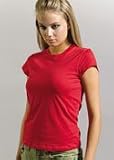 Unplugged Label Eco-Friendly Jersey Cap-Sleeve T-Shirt Tee